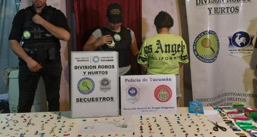 Secuestran coca&iacute;na, detienen a "Peque&ntilde;o" y demoran a una mujer tras varios allanamientos