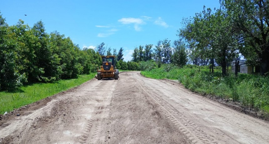 Intensifican los trabajos de Recuperaci&oacute;n de Caminos