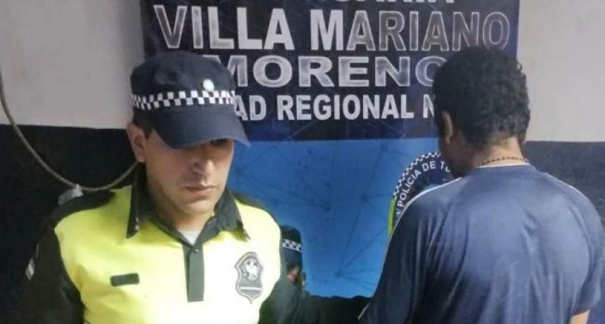 Fue aprehendido sospechado de ser el autor de robos de cable en una casa