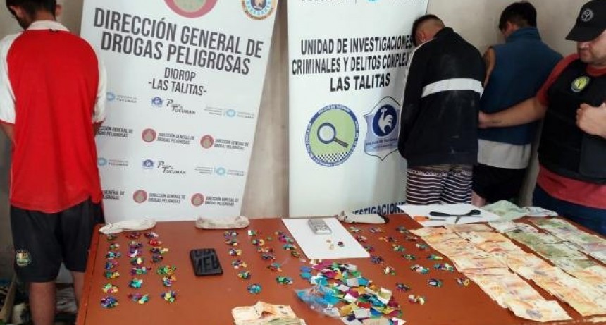 Golpe al narcomenudeo: desbaratan dos quioscos de venta de drogas