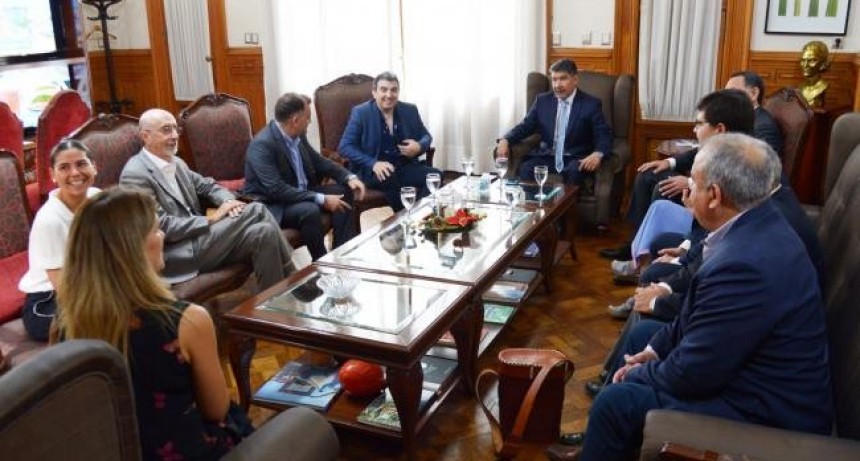 Acevedo recibi&oacute; al subsecretario de Cultura de la Naci&oacute;n, Iv&aacute;n Cama&ntilde;o