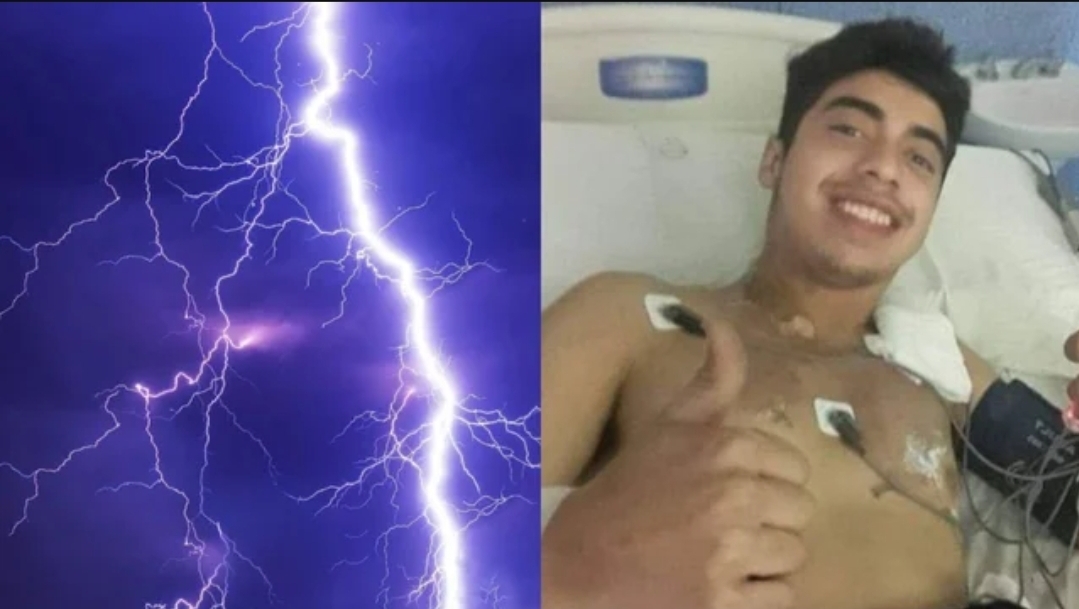 Habl&oacute; el joven al que le cay&oacute; un rayo en San Luis: &ldquo;Se me apag&oacute; la luz y despert&eacute; en el hospital&rdquo;