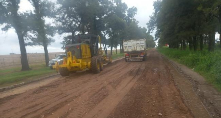Contin&uacute;an los trabajos de mejoras de la red de caminos secundarios y terciarios