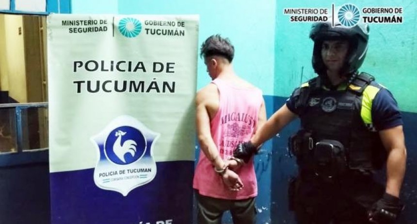 Desobedeci&oacute; el arresto domiciliario y fue detenido