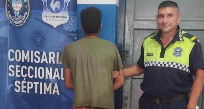 Lo atraparon cuando comet&iacute;a un robo en una vivienda
