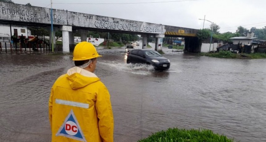 El Municipio despleg&oacute; un amplio operativo para prevenir accidentes durante el temporal
