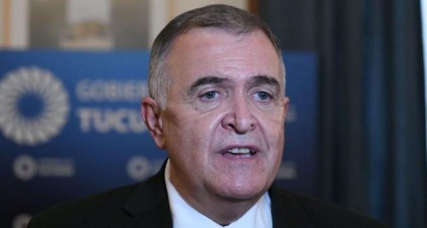 "Tucum&aacute;n no va a emitir cuasimoneda, perjudica mucho a la gente", asegur&oacute; Jaldo