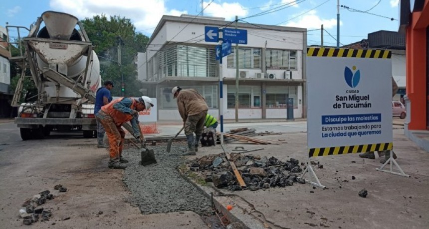 Atenci&oacute;n conductores: tr&aacute;nsito interrumpido por obras en cruce de Mendoza y Jos&eacute; Colombres