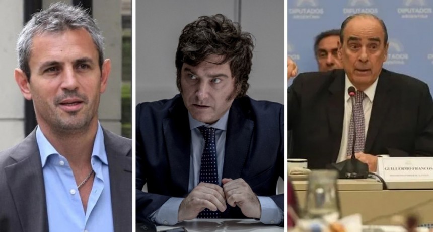 Milei ahora analiza echar a Guillermo Francos y Mart&iacute;n Menem