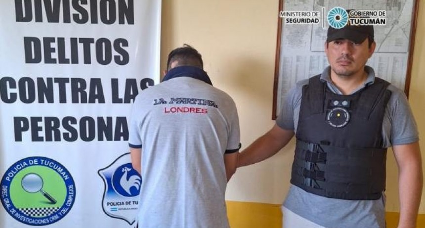 La Polic&iacute;a dio captura a un hombre que se encontraba pr&oacute;fugo de la Justicia