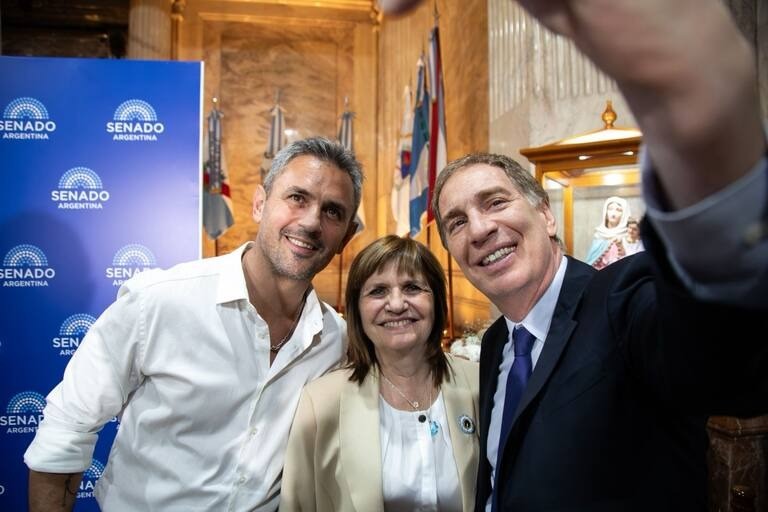 Bullrich, Menem y Santilli, en la primera mesa política del año para impulsar la Reforma Laboral