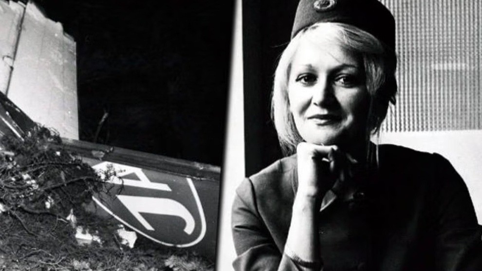 Vesna Vulović, la azafata que sobrevivió a la caída de un avión desde 10 mil metros: la historia completa del récord Guiness