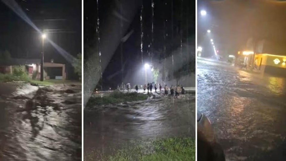 Emergencia en Concepción: graves inundaciones por las lluvias afectaron a múltiples barrios de la ciudad