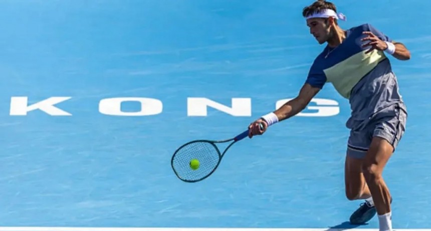 Etcheverry cay&oacute; en un dram&aacute;tico tie-break en su debut en el ATP de Auckland