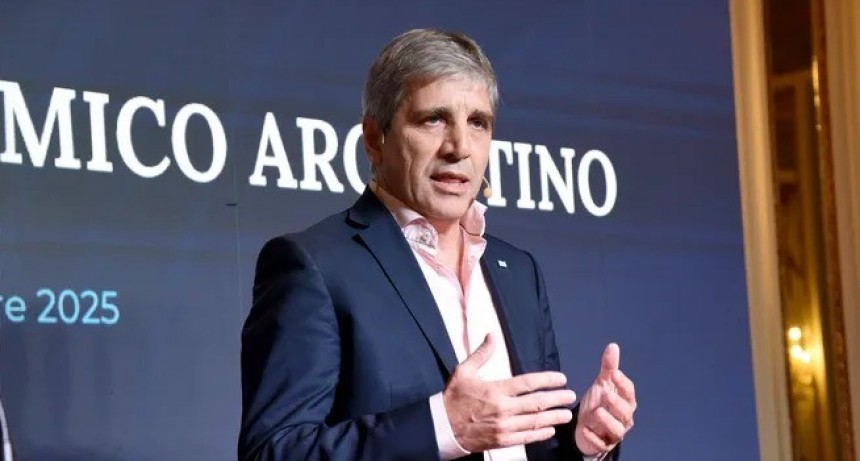 Caputo afirma que el programa econ&oacute;mico es "el camino para terminar con la inflaci&oacute;n"