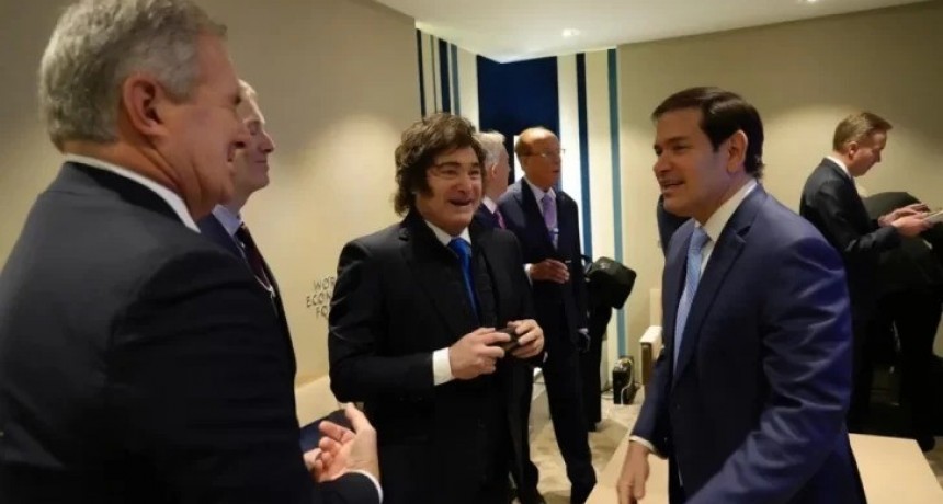 Davos 2026: Milei se reuni&oacute; con Trump y Rubio, y elogi&oacute; la pol&iacute;tica de EE.UU. en Venezuela