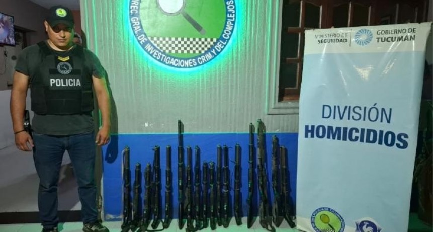 Caso Érika Álvarez: allanamiento en Lules permitió secuestrar 20 escopetas disuasivas y elementos clave para la investigación