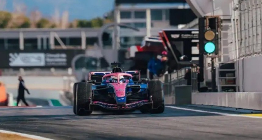 Test F1: Franco Colapinto brilló en Barcelona y se ubicó segundo