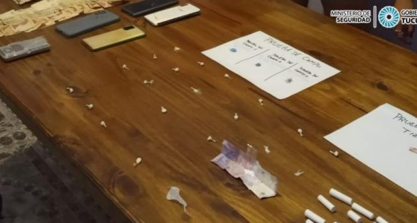Lucha contra el narcomenudeo: Desarticulan un quiosco de venta de Drogas en Aguilares