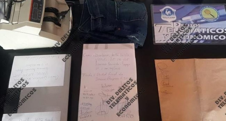Secuestran elementos ligados a una estafa realizada con dólares falsos