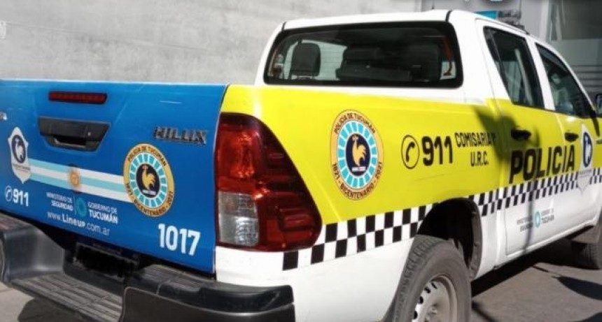 Golpeó a su pareja y lo aprehendieron
