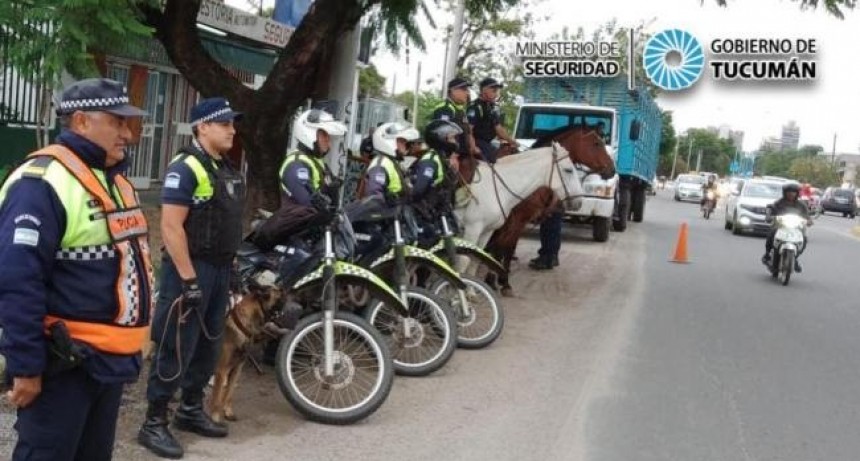 La Policía diagramó múltiples operativos preventivos por el fin de semana largo