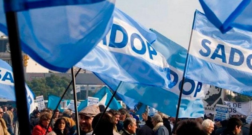 SADOP convocó a un paro para el día de mañana