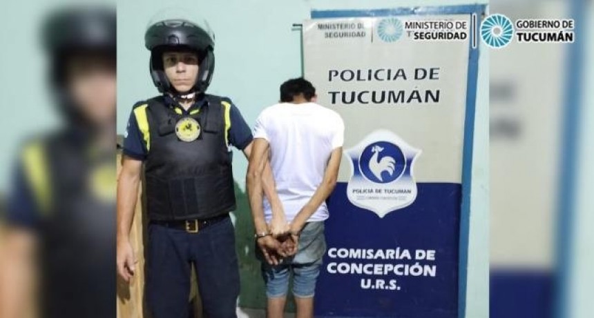 Concepci&oacute;n: Rob&oacute; cables del alumbrado p&uacute;blico y fue detenido