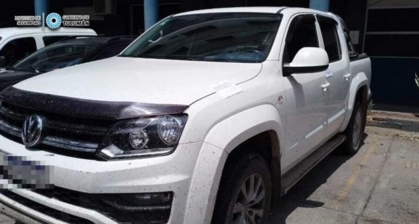Recuperaron una camioneta que hab&iacute;an robado en El Manantial
