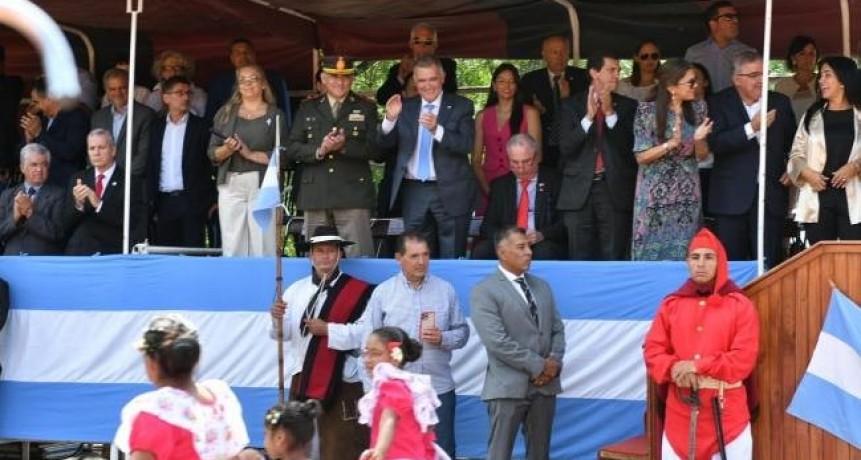 Jaldo particip&oacute; de los actos por el 211&ordm; aniversario de la Batalla de Salta
