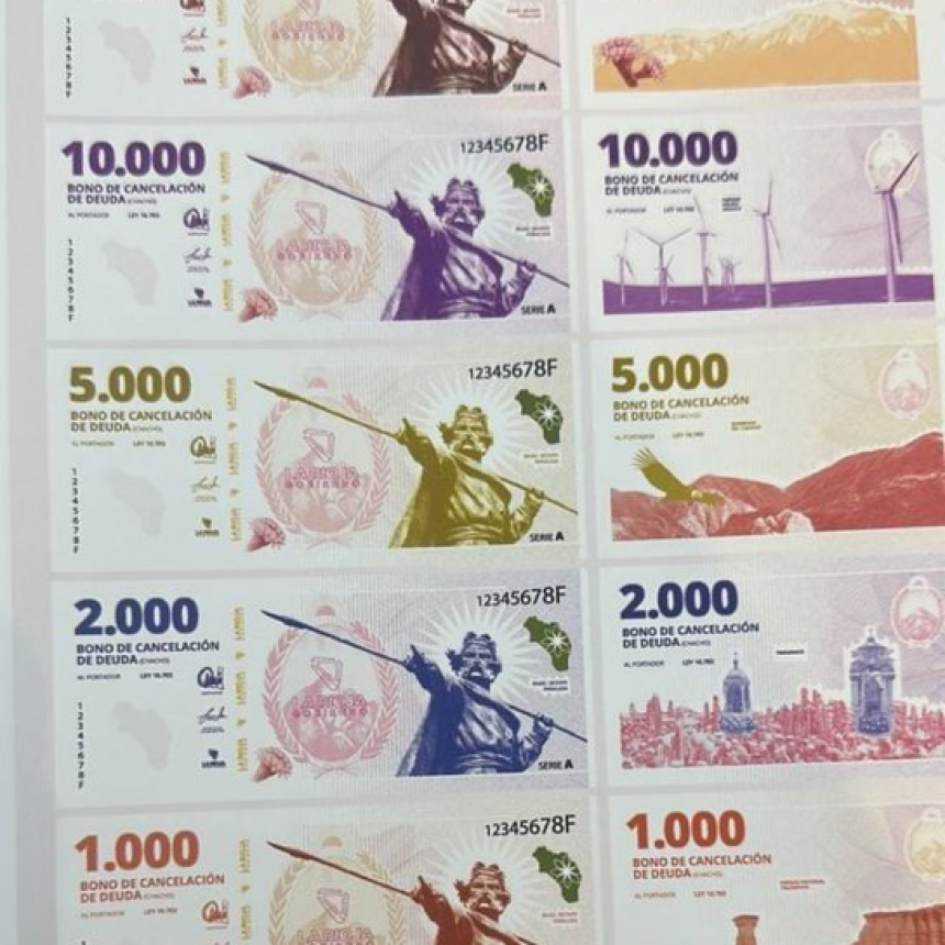 As&iacute; es el "Chacho", la cuasimoneda de La Rioja