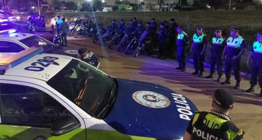 Importante Operativo de despliegue territorial preventivo en la Capital y zonas aleda&ntilde;as
