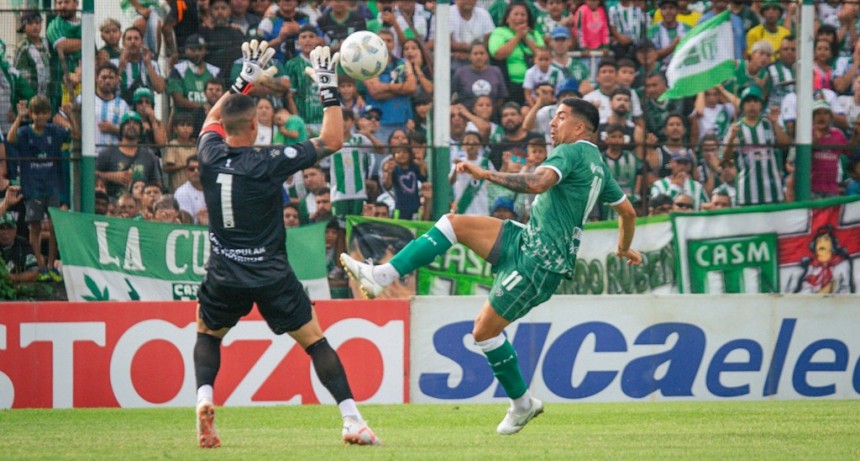 San Mart&iacute;n no dio ni pena