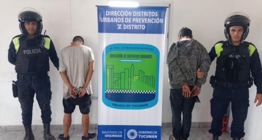 Ingresaron a robar en una vivienda y los atraparon