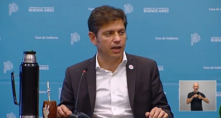La advertencia de Kicillof al Gobierno: "Si me pongo a fantasear, puedo cerrar los accesos o los puertos&rdquo;
