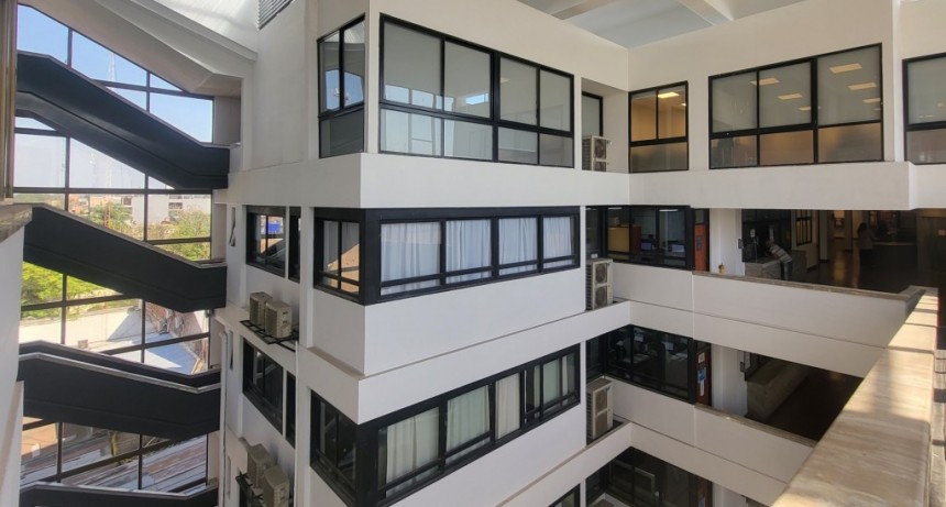 Se restauraron y remodelaron m&aacute;s de 3000 metros cuadrados en el edificio central del Centro Judicial Concepci&oacute;n