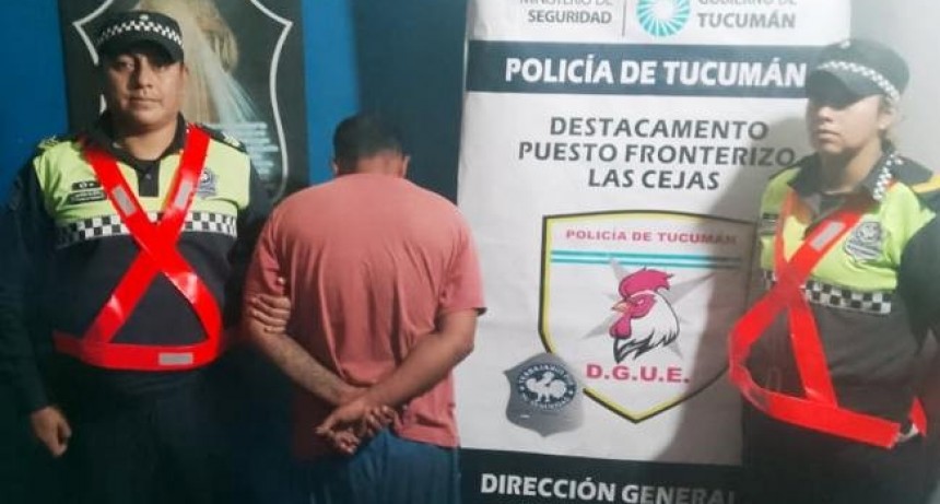 Capturan a pr&oacute;fugos que intentan evadir la Justicia cruzando la frontera