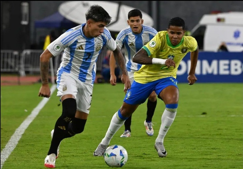 Sudamericano Sub 20: Argentina y Brasil no se sacaron diferencias