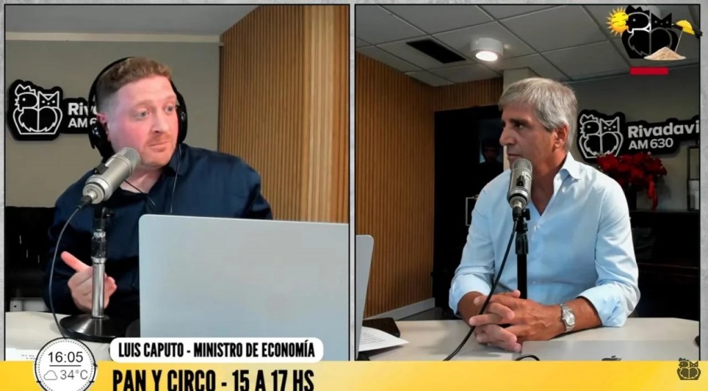 Caputo: la inflación bajará a niveles internacionales