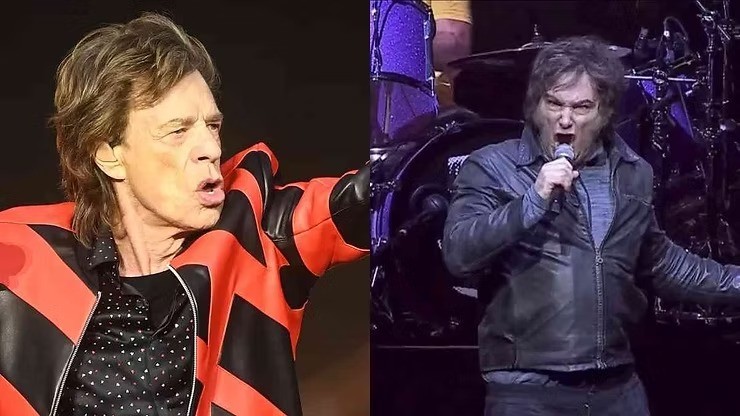 Mick Jagger quiere conocer a Javier Milei, según revelación periodística