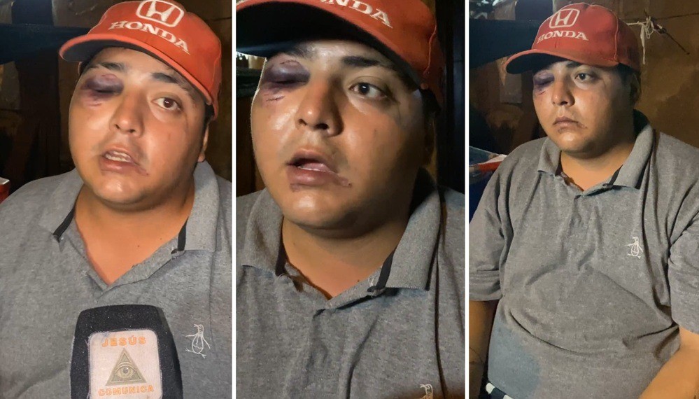 Vendedor ambulante agredido en Plaza Independencia: 