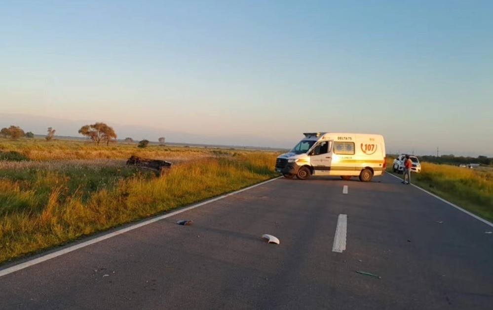 La Madrid: dos mujeres murieron en un choque entre una camioneta y una moto en la Ruta Nacional 157