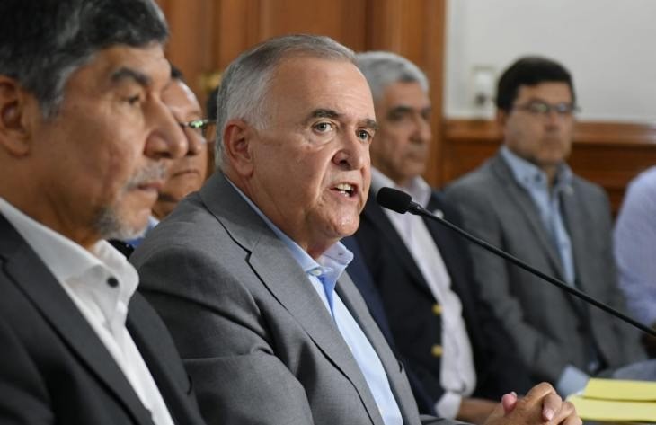 Jaldo cuestionó el paro de la CGT: 