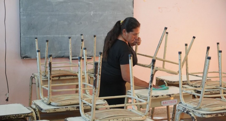 Bella Vista pone en marcha el mantenimiento en escuelas para el inicio del ciclo lectivo 2026