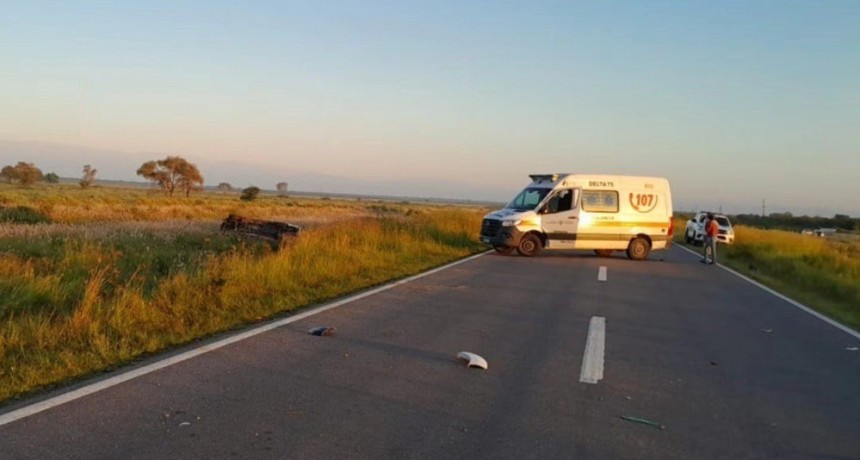 La Madrid: dos mujeres murieron en un choque entre una camioneta y una moto en la Ruta Nacional 157