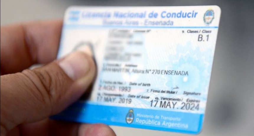 Cambios en la licencia de conducir: el correo electrónico será obligatorio y válido para todas las notificaciones de infracciones