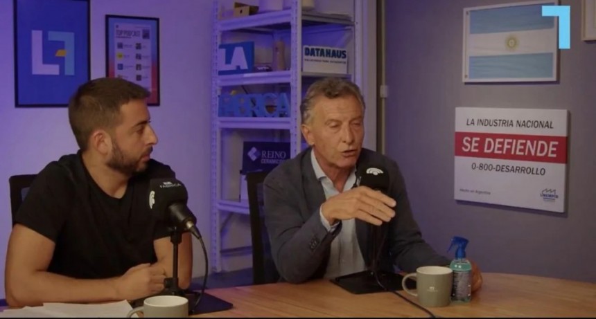 Mauricio Macri: "Soy un liberal que cree en la capacidad de la gente, no en el Estado"