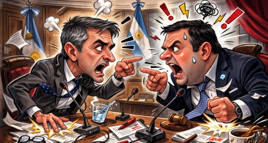 Yedlin desaf&iacute;a a Milei desde Tucum&aacute;n y Huesen lo cruza: "El peronismo no tiene ideas, solo bolsones y planes"