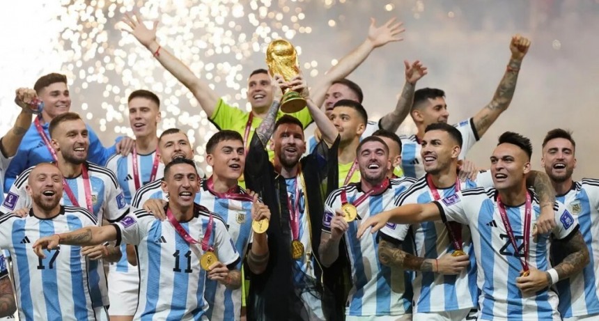 Los campeones del Mundo traen la Copa al Norte del país