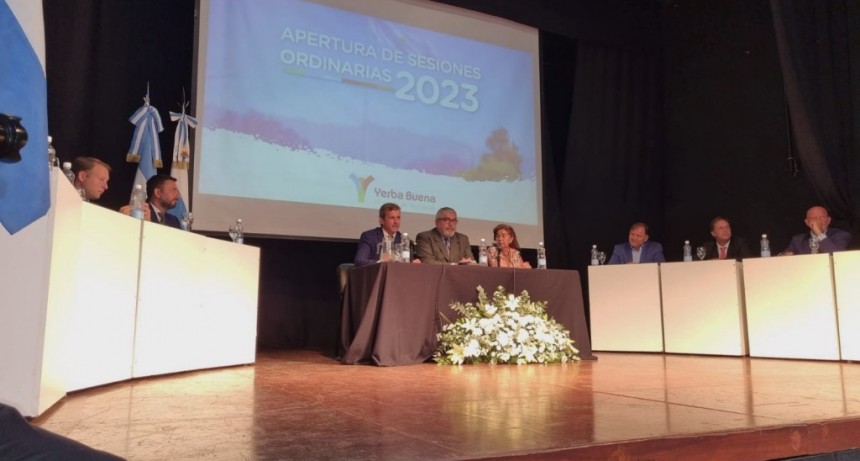 Mariano Campero inauguró el período 2023 de Sesiones Ordinarias del HDC